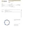 No Heat Ceylon Sapphire GIA Report