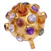Sputnik H Stern Ring Multi Gem 18K Gold side