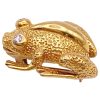 Tiffany & Co Frog Pin 18K Gold side
