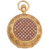 Victorian Agassiz Chronograph Pocket Watch 18K Gold front