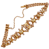 Victorian Diamond & Seed Pearl Bracelet 15K (2)