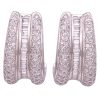 3.32ctw Diamond Statement Earrings 18K White Gold