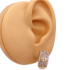 Effy Diamond Multi Row Earrings 14K Gold