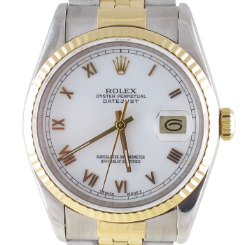 Pre-Owned Rolex 36MM Two Tone Datejust (1995) 16233