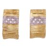Roberto Coin Elephantino Diamond Earrings 18K Gold