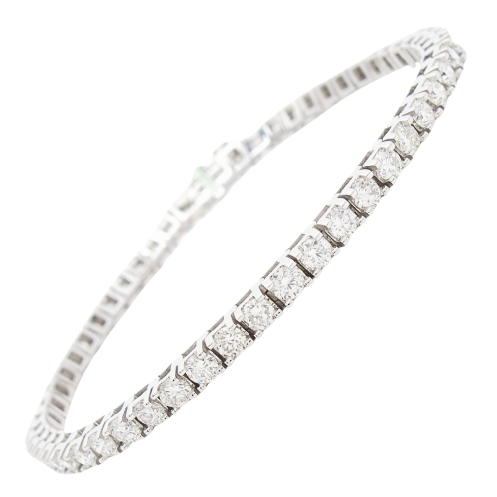 5.25ctw Diamond Tennis Bracelet 14K