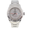 Pre-Owned Rolex 40MM Yachtmaster (2003) Stainless Steel And Platinum 16622 Front