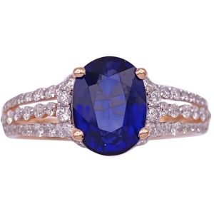 Effy 2.25ctw Sapphire Ring 14K Rose Gold