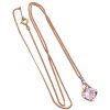 Le Vian 1.26ctw Aquamarine Necklace 14K Rose Gold full