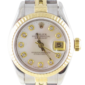 Pre-Owned Ladies Rolex 26MM Datejust (1986) Two Tone Model 69173