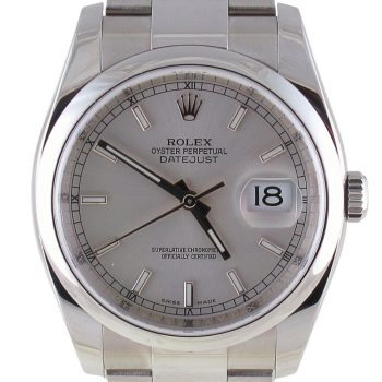 Pre-Owned Rolex 36MM Datejust (2009) Stainless Steel 116200